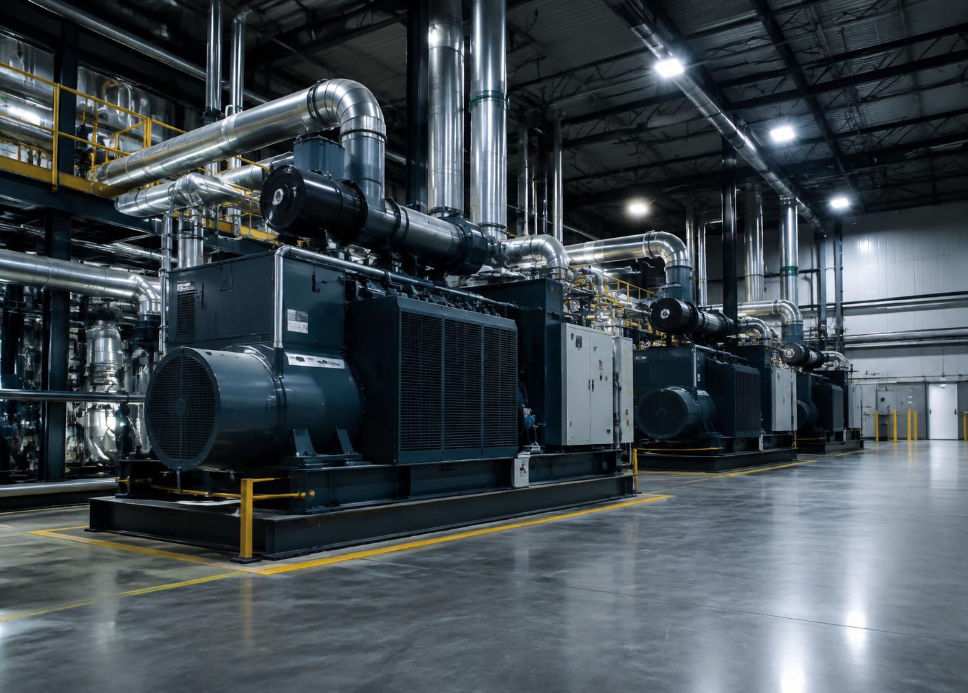 Manufacturing operations supplied with bulk fuel